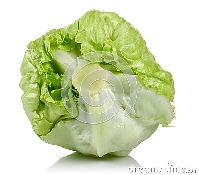 Iceberg lettuce Stock Photo