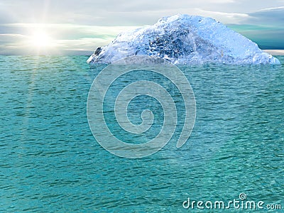 Iceberg ocean Stock Photo