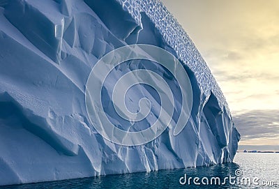 Iceberg - Scoresbysund - Greenland Stock Photo