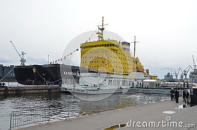 Icebreaker Captain Sorokin Editorial Stock Photo