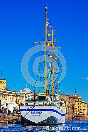 Icebreakers festival in St. Petersburg, Russia. May 2-3, 2016. T Editorial Stock Photo