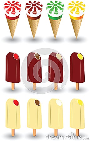 Icecream Vector Illustration