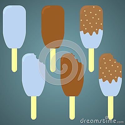 IceCream-02 Vector Illustration