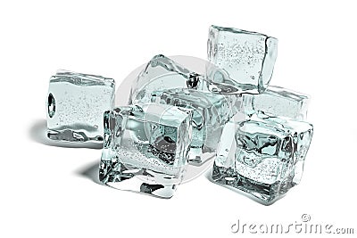Icecubes Stock Photo