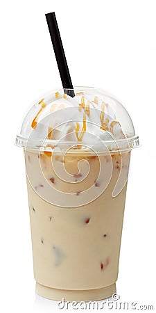 Iced coffee Stock Photo