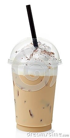 Iced coffee Stock Photo