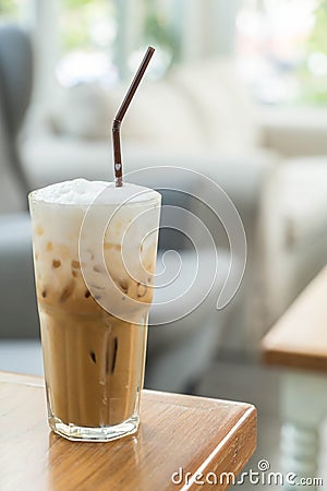 iced coffee cup Stock Photo