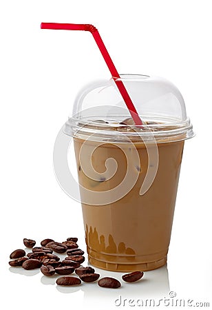 Iced coffee Stock Photo