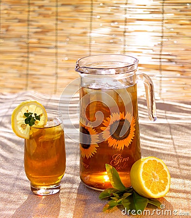 Iced-tea Stock Photo