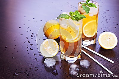 Iced tea Stock Photo