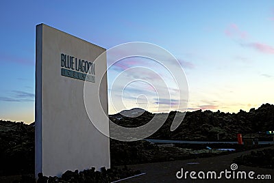 Iceland blue lagoon Stock Photo