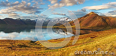 Iceland landscape Stock Photo