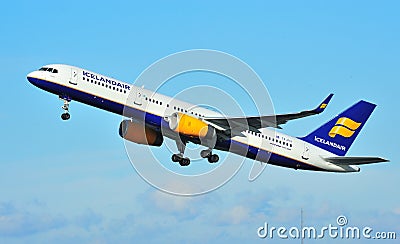 Icelandair Boeing 757 Editorial Stock Photo