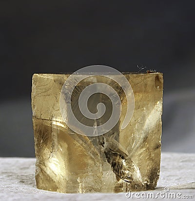 Icelandic spar Stock Photo