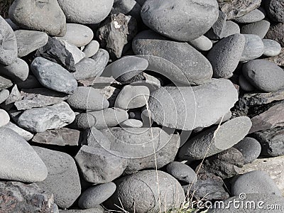 Icelandic stones Stock Photo