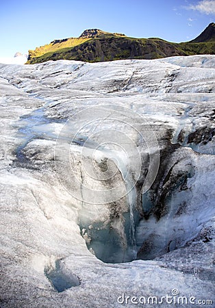 Icelands icecap Stock Photo