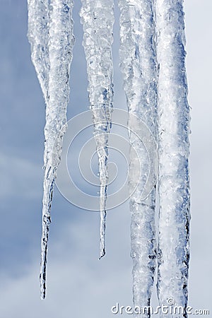 Icicles # 1 Stock Photo