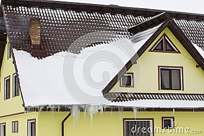 Icicles Stock Photo