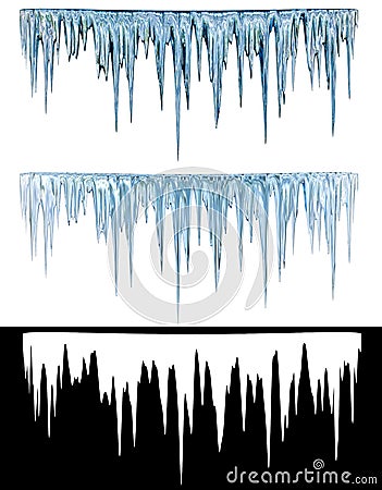 Icicles Stock Photo