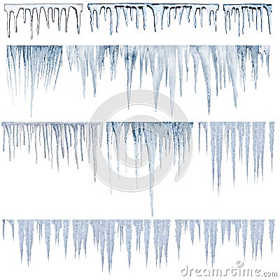 Icicles Stock Photo