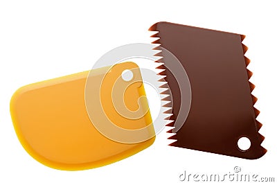 Icing and Decorating Spatulas Stock Photo