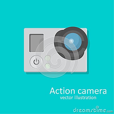 Icon an action Vector Illustration