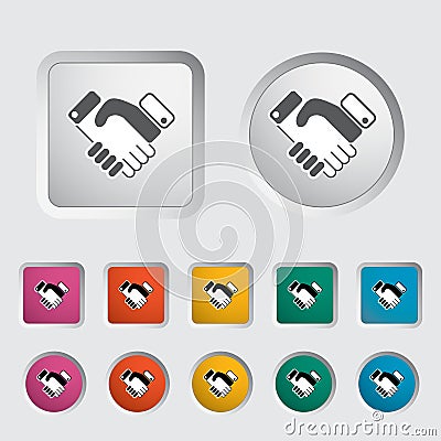 Icon agreement. Vector Illustration