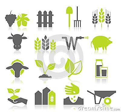 Icon agriculture Vector Illustration