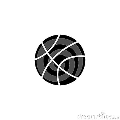 Icon. Basketball symbol sign Vector Illustration