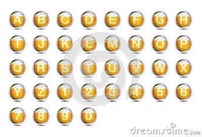 Icon Beer Alphabet Font A-Z Stock Photo