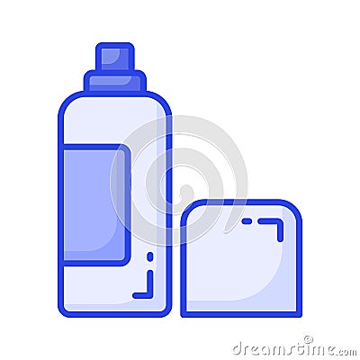 Icon of body spray in trendy style, aroma perfume vector design Vector Illustration