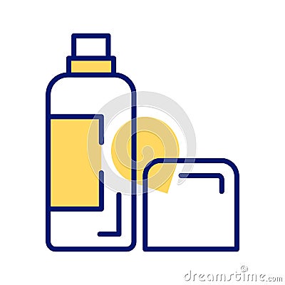 Icon of body spray in trendy style, aroma perfume vector design Vector Illustration