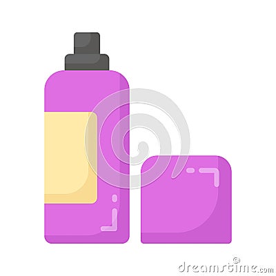 Icon of body spray in trendy style, aroma perfume vector design Vector Illustration
