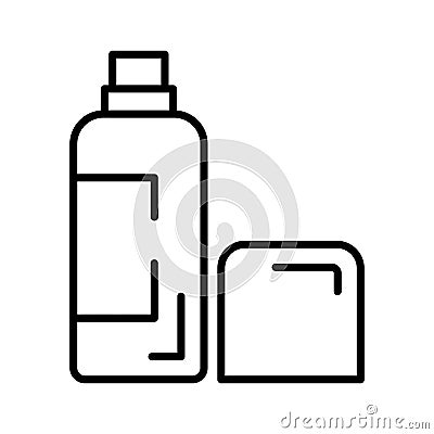 Icon of body spray in trendy style, aroma perfume vector design Vector Illustration