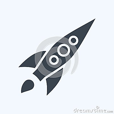 Icon Boosting Algorithms. related to Machine Learning symbol. glyph style. simple design editable. simple illustration. simple Vector Illustration