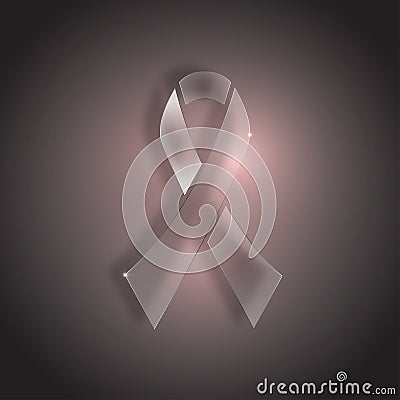 Icon Breast Cancer Stock Photo