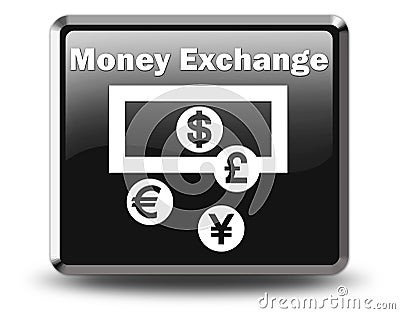 Icon, Button, Pictogram Currency Exchange Stock Photo