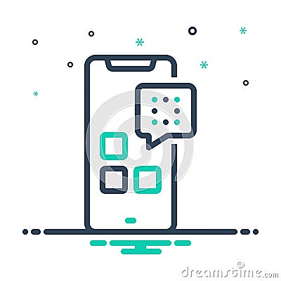 Mix icon for Deleted, remove and move Stock Photo