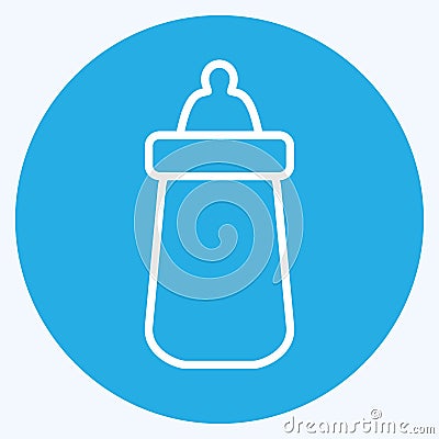 Icon Feeder 2 - Blue Eyes Style - Simple illustration Cartoon Illustration