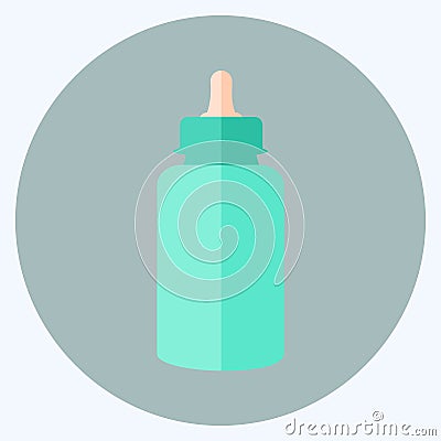 Icon Feeder 1 - Flat Style - Simple illustration Cartoon Illustration