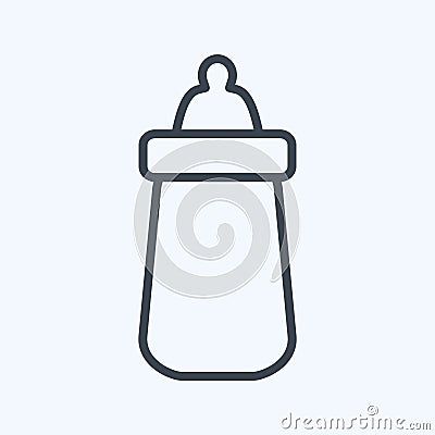 Icon Feeder 2 - Line Style - Simple illustration Cartoon Illustration