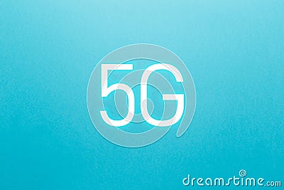 Icon 5G network wireless systems and internet of things. Abstract global with wireless communication network Stock Photo