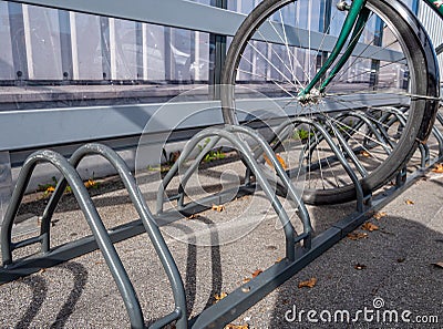 Icon image of bicycle theft Stock Photo