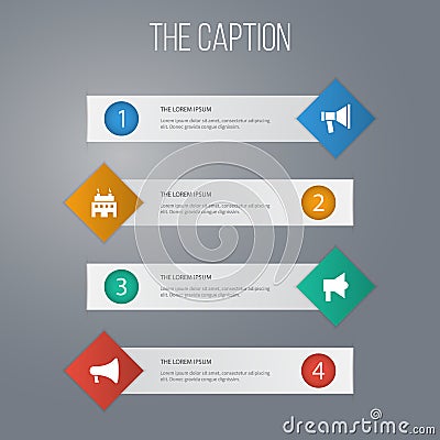 Icon Job Set Of Amplification, Structure, Announcement And Other Vector Objects. Also Includes Bullhorn, Loudspeaker Vector Illustration