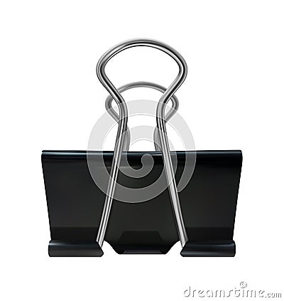 Icon of Paper Clip Vector Illustration