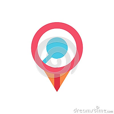 Icon of Pointer for Clickable Navigation Stock Photo