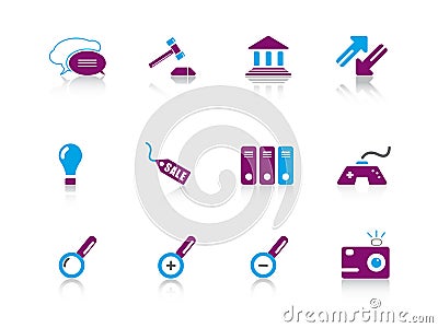 Icon series...web Vector Illustration