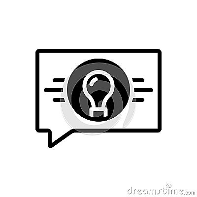 Black solid icon for Strategic Consultancy, martial and service Vector Illustration