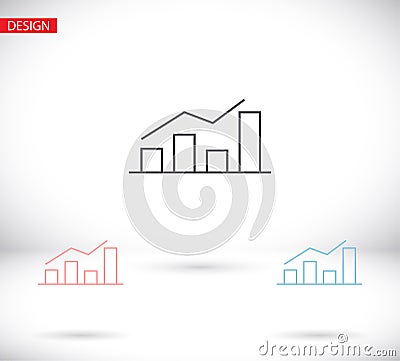 char icon . vector char . illustration char . 10 eps char . simple image char Cartoon Illustration