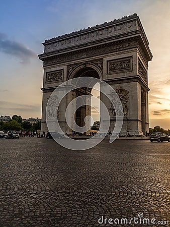 Iconic Arc Stock Photo